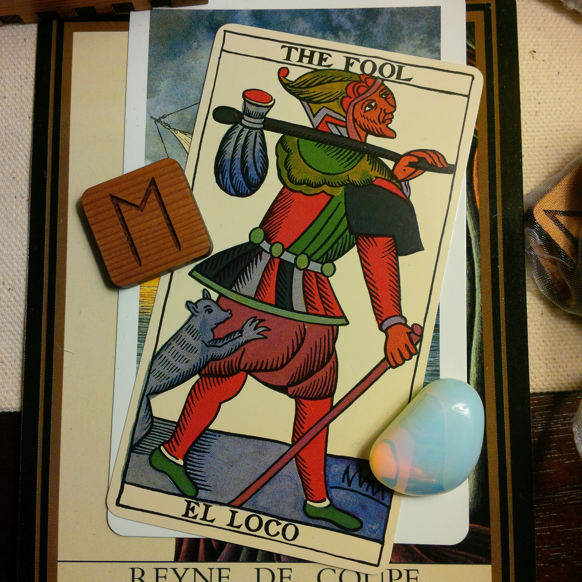 El Loco, Le Mat The Spanish Tarot de Marseille