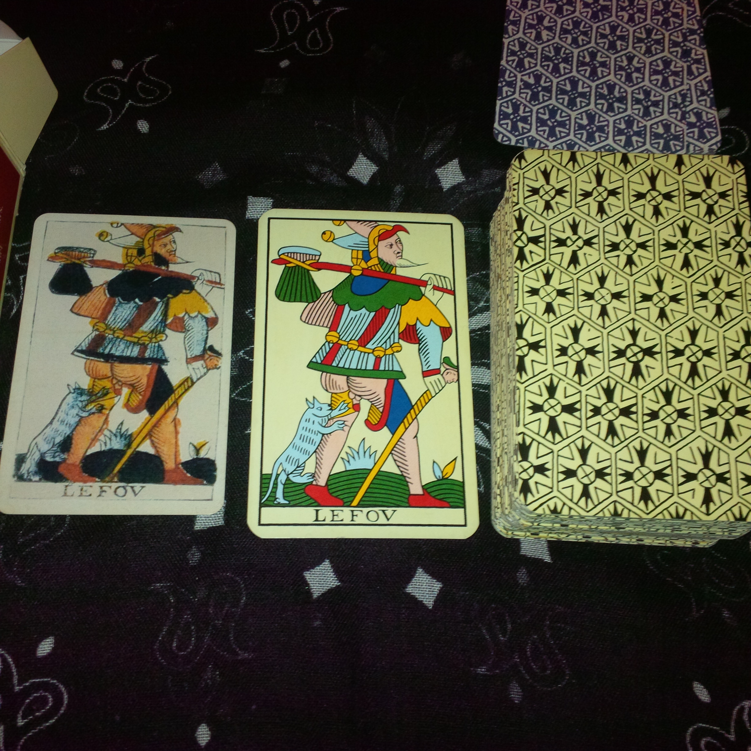 Le Fov Jean Noblet Tarot de Marseille
