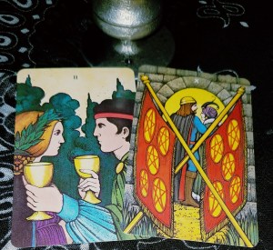 Morgan-Greet Tarot, in a tin