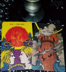 Morgan-Greer Tarot in a tin