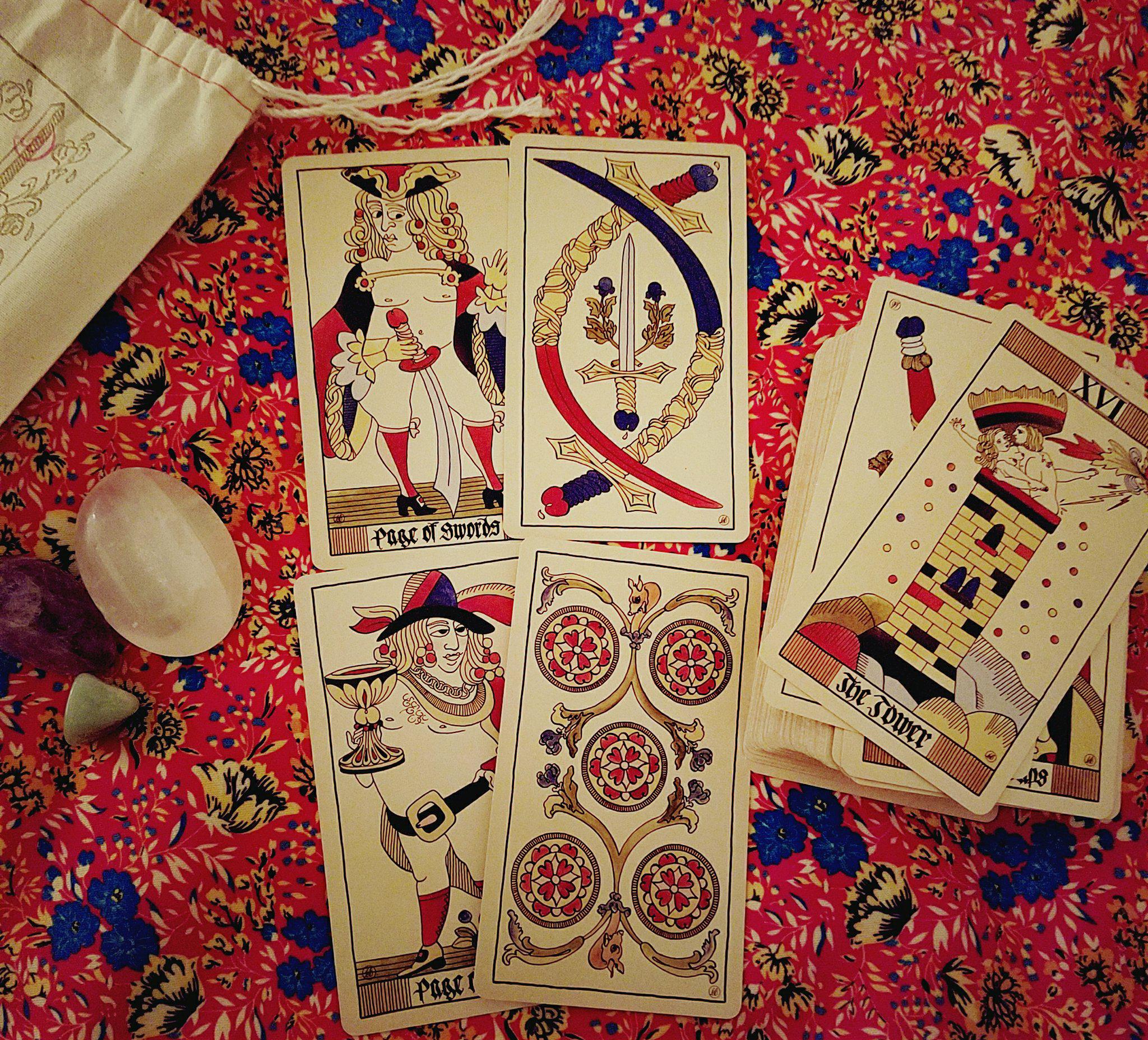 Eros Tarot Garden of Love Uusi Design Studio