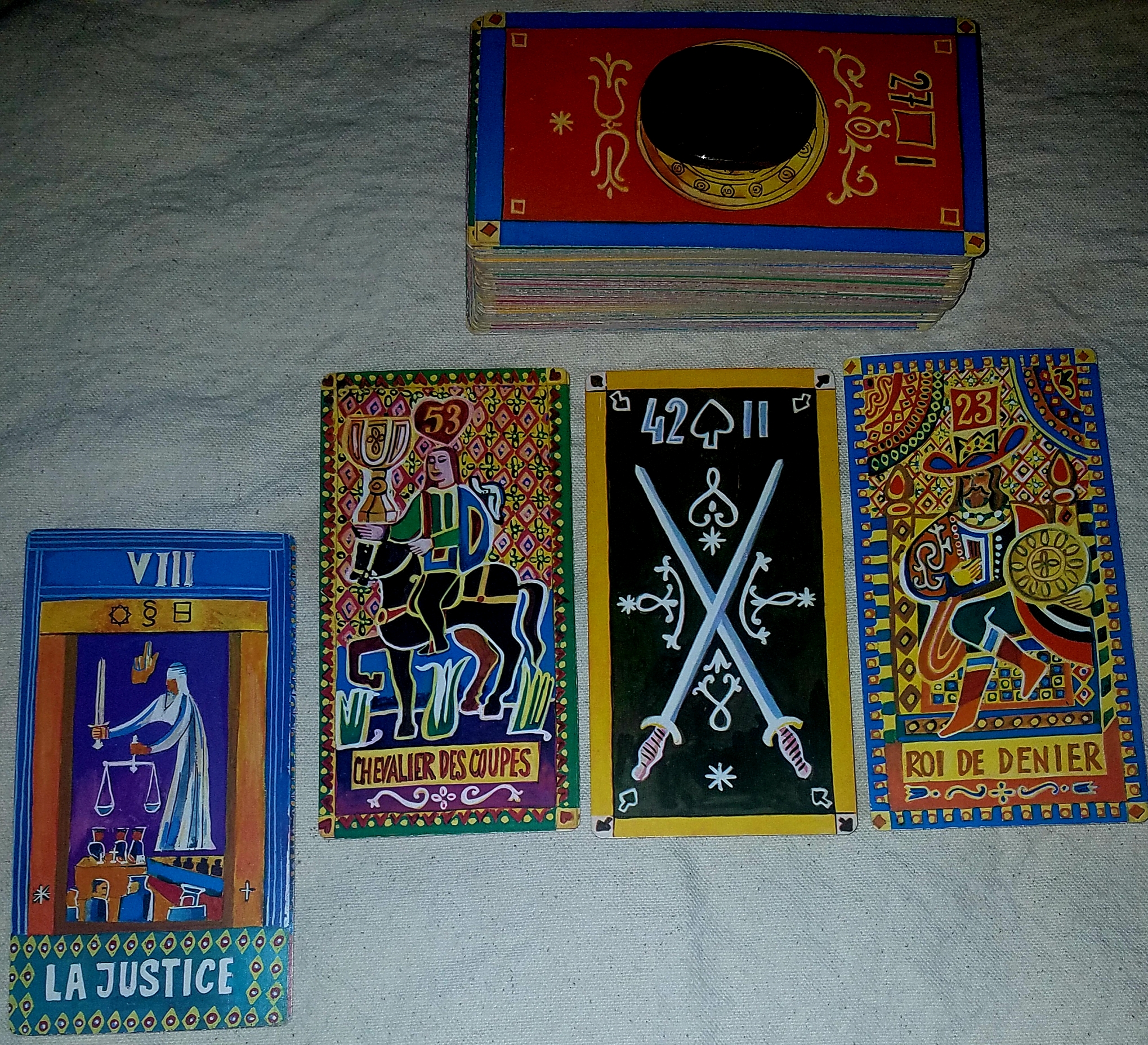 Piatnik Wein Tarot de Marseille