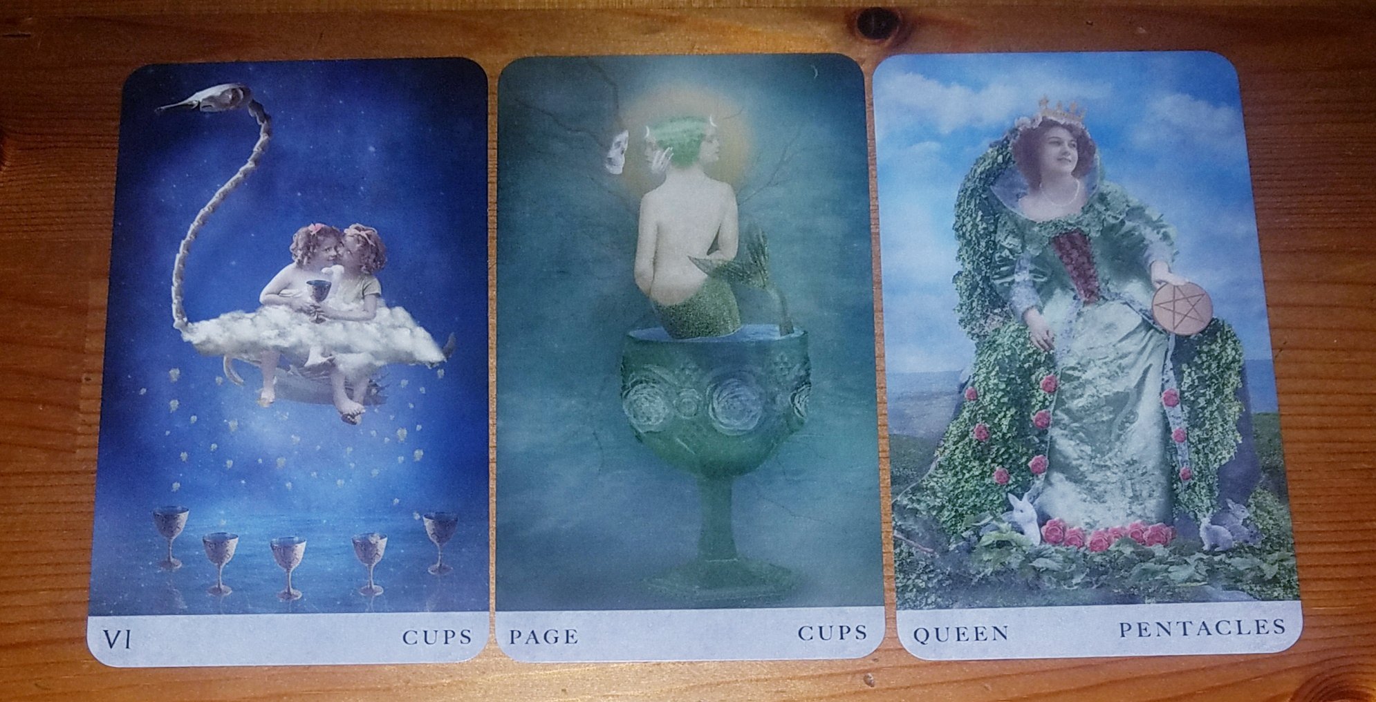 The Dreamkeepers Tarot, borderless edition, Liz Huston, 2018.