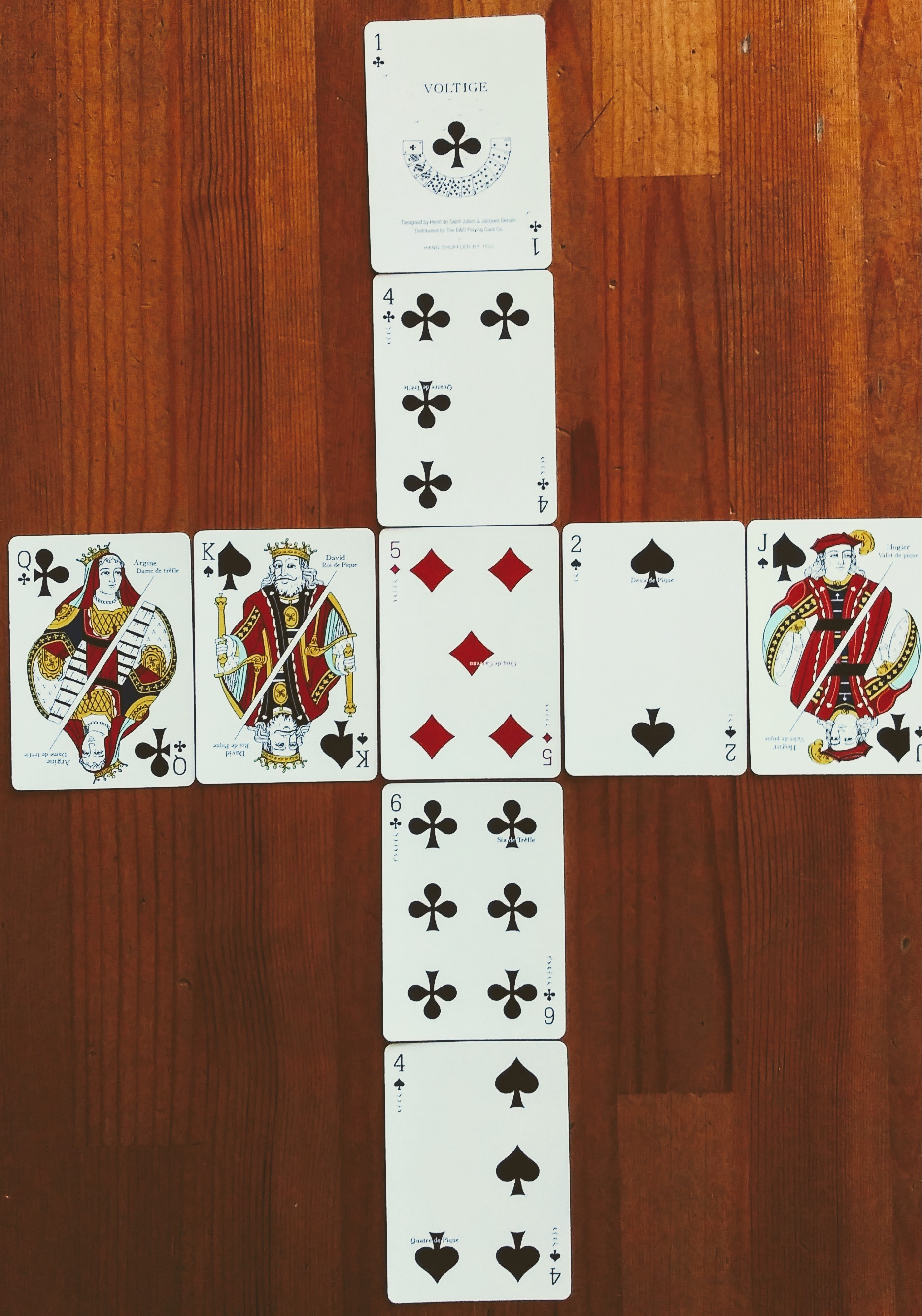 Voltige Playing Cards