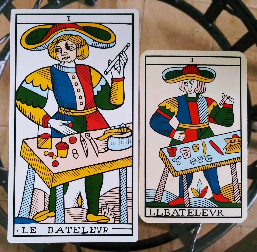 The magician, the cobbler, le bateleur marseille tarot jean dodal jean noblet